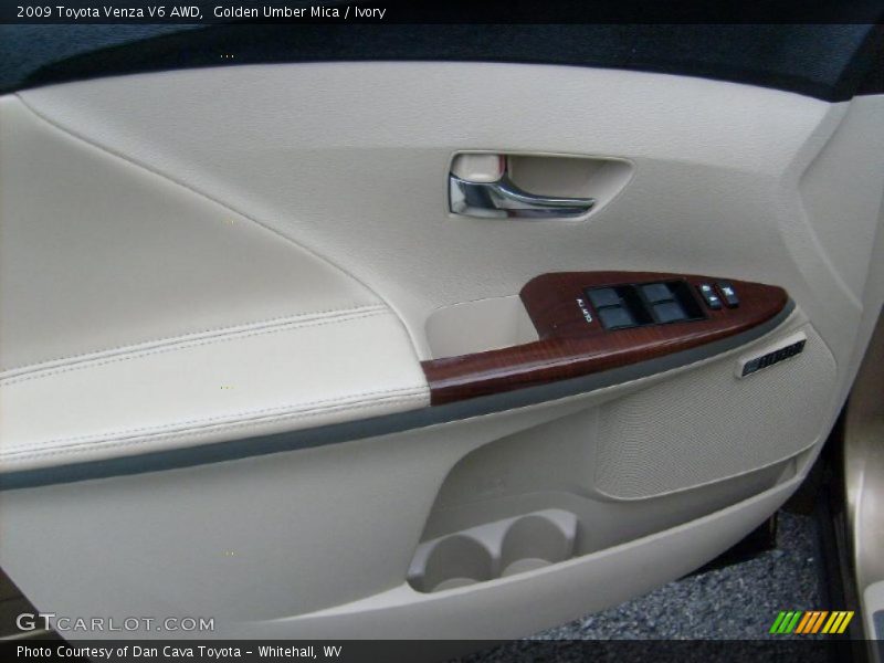 Golden Umber Mica / Ivory 2009 Toyota Venza V6 AWD