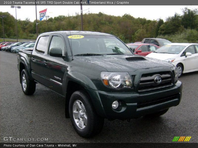 Timberland Mica / Graphite 2010 Toyota Tacoma V6 SR5 TRD Sport Double Cab 4x4