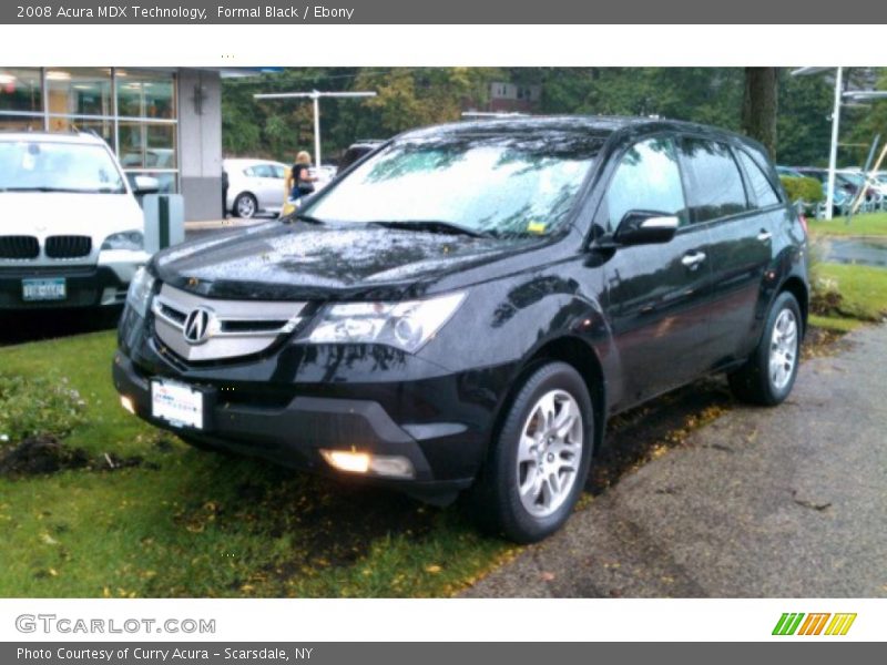 Formal Black / Ebony 2008 Acura MDX Technology