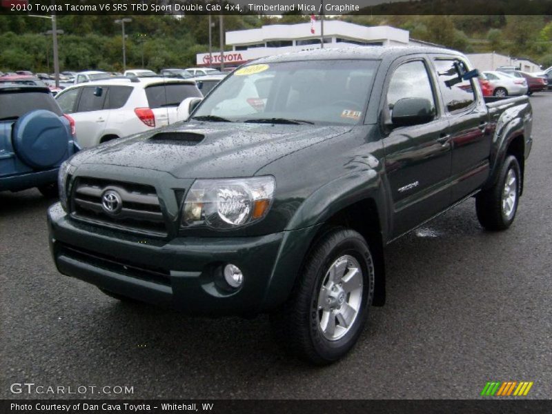 Timberland Mica / Graphite 2010 Toyota Tacoma V6 SR5 TRD Sport Double Cab 4x4