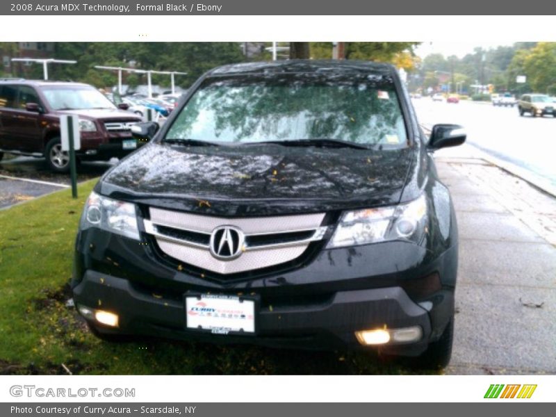 Formal Black / Ebony 2008 Acura MDX Technology