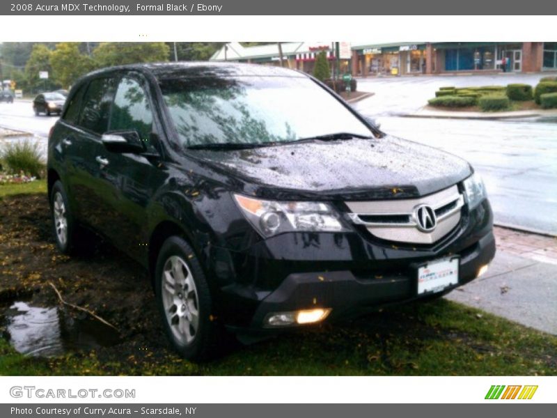 Formal Black / Ebony 2008 Acura MDX Technology