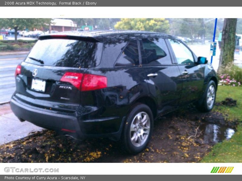 Formal Black / Ebony 2008 Acura MDX Technology