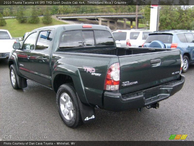Timberland Mica / Graphite 2010 Toyota Tacoma V6 SR5 TRD Sport Double Cab 4x4