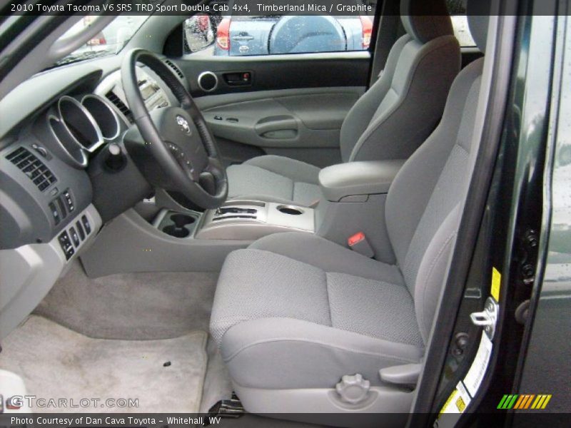 Timberland Mica / Graphite 2010 Toyota Tacoma V6 SR5 TRD Sport Double Cab 4x4