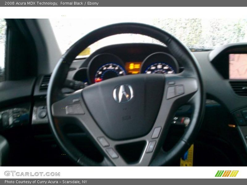 Formal Black / Ebony 2008 Acura MDX Technology