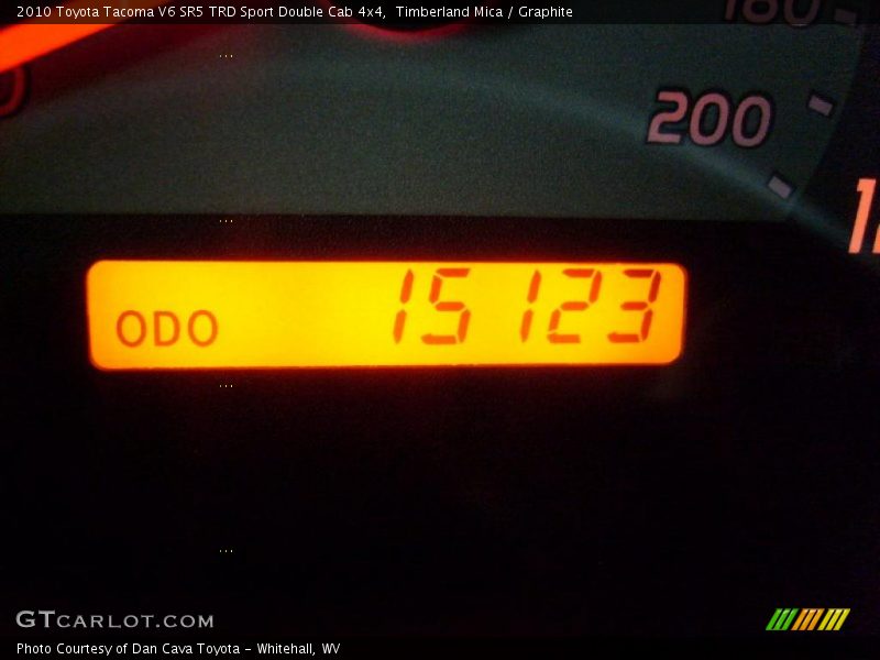 Timberland Mica / Graphite 2010 Toyota Tacoma V6 SR5 TRD Sport Double Cab 4x4