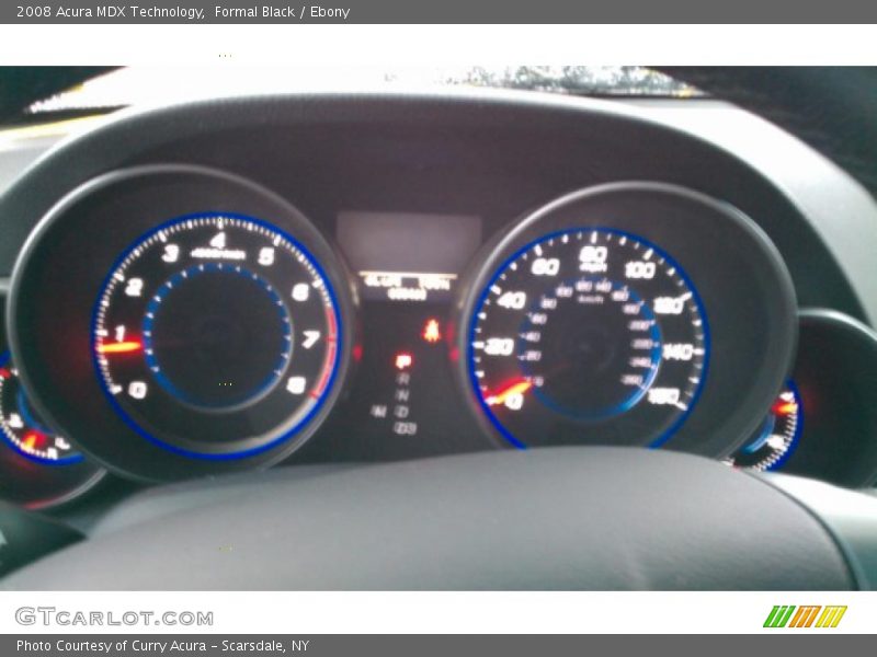Formal Black / Ebony 2008 Acura MDX Technology