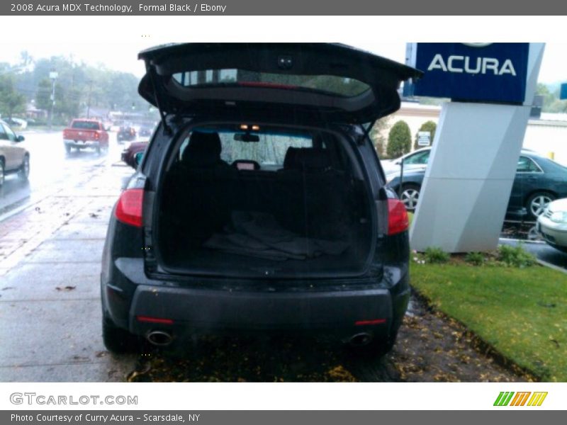 Formal Black / Ebony 2008 Acura MDX Technology