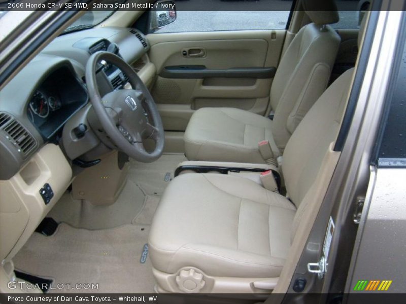 Sahara Sand Metallic / Ivory 2006 Honda CR-V SE 4WD
