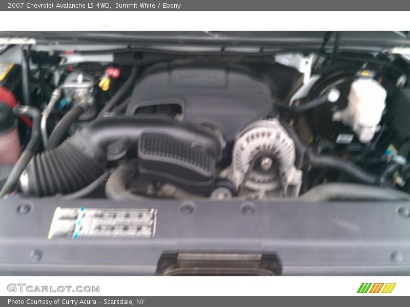 Summit White / Ebony 2007 Chevrolet Avalanche LS 4WD