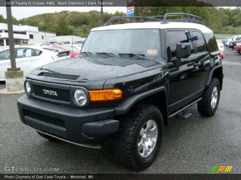 Black Diamond / Dark Charcoal 2008 Toyota FJ Cruiser 4WD