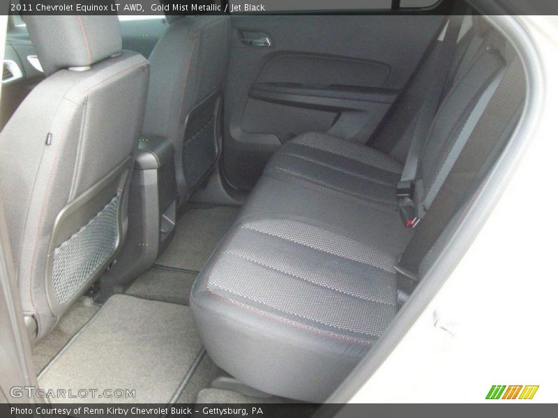 Gold Mist Metallic / Jet Black 2011 Chevrolet Equinox LT AWD