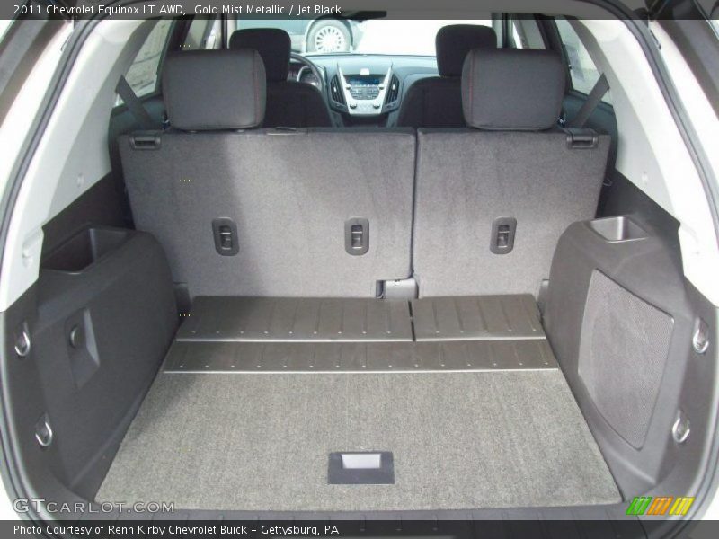 Gold Mist Metallic / Jet Black 2011 Chevrolet Equinox LT AWD