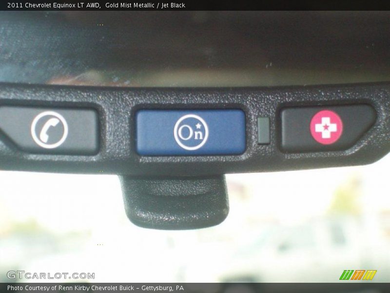 Gold Mist Metallic / Jet Black 2011 Chevrolet Equinox LT AWD