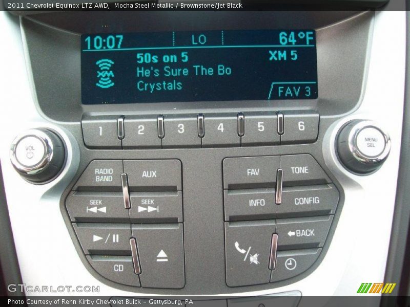 Mocha Steel Metallic / Brownstone/Jet Black 2011 Chevrolet Equinox LTZ AWD