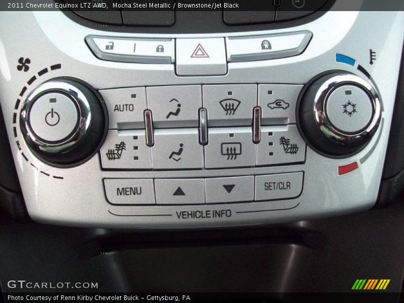 Mocha Steel Metallic / Brownstone/Jet Black 2011 Chevrolet Equinox LTZ AWD