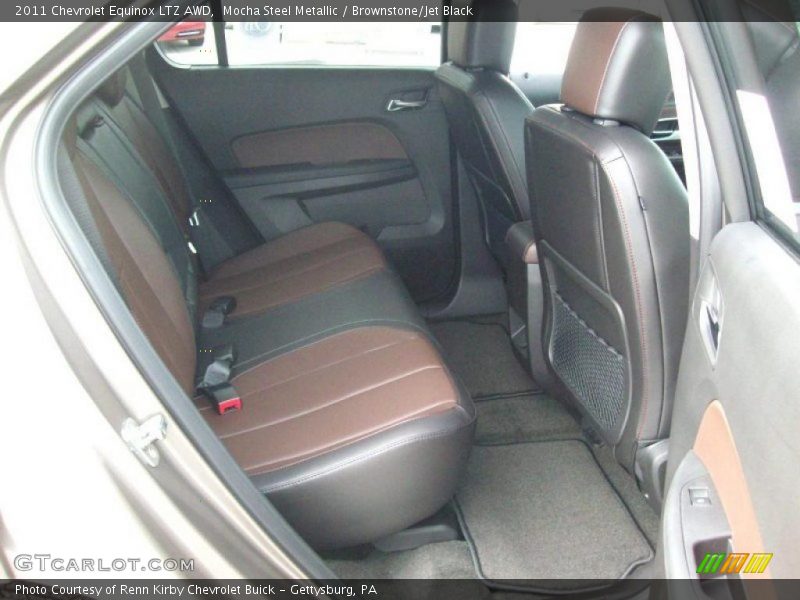 Mocha Steel Metallic / Brownstone/Jet Black 2011 Chevrolet Equinox LTZ AWD