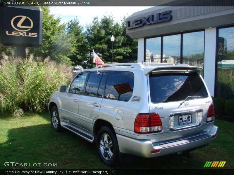 Classic Silver Metallic / Stone 2007 Lexus LX 470