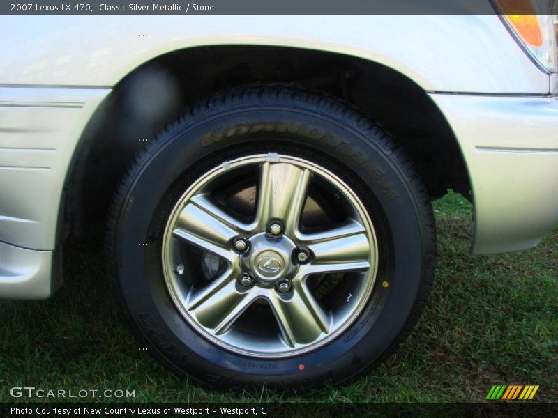 Classic Silver Metallic / Stone 2007 Lexus LX 470