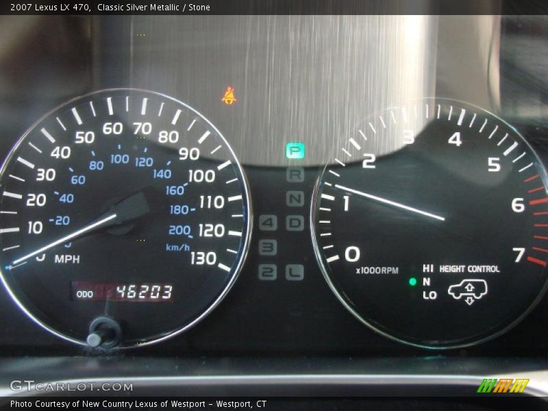Classic Silver Metallic / Stone 2007 Lexus LX 470