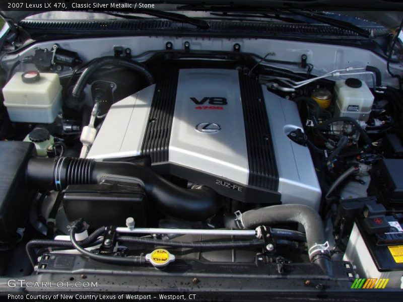 Classic Silver Metallic / Stone 2007 Lexus LX 470