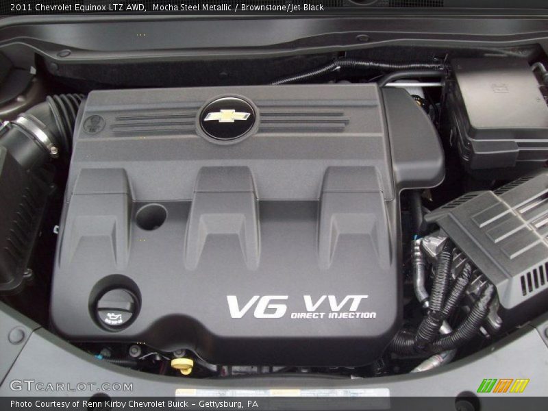 Mocha Steel Metallic / Brownstone/Jet Black 2011 Chevrolet Equinox LTZ AWD
