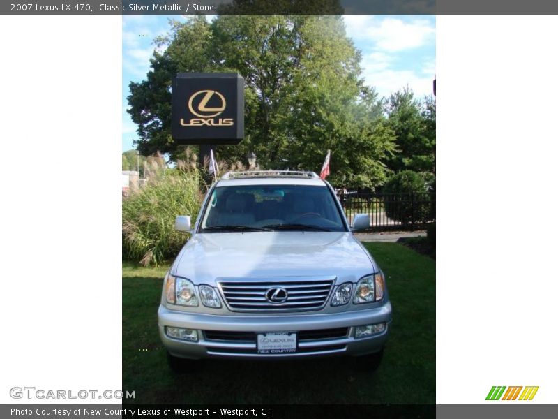 Classic Silver Metallic / Stone 2007 Lexus LX 470