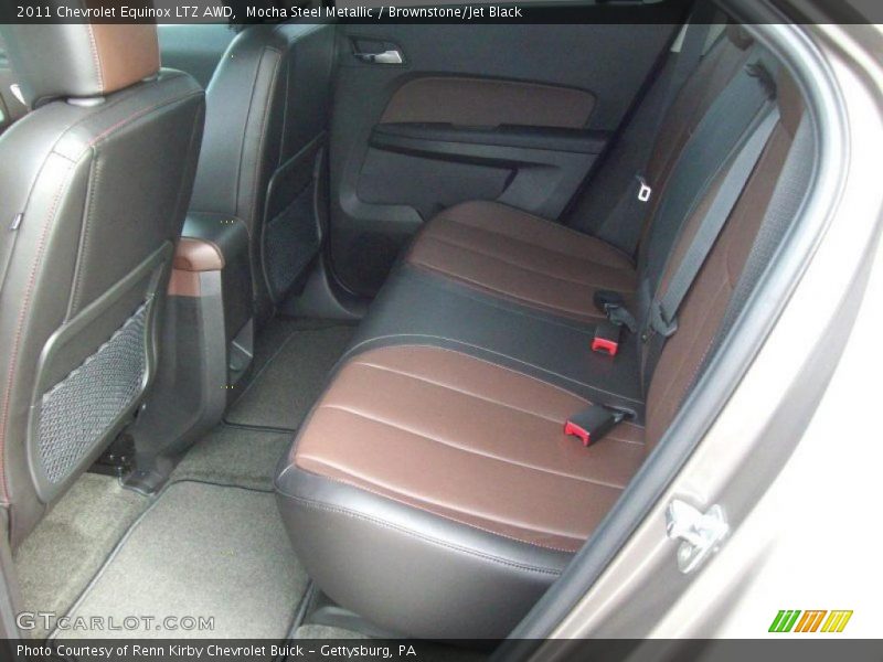 Mocha Steel Metallic / Brownstone/Jet Black 2011 Chevrolet Equinox LTZ AWD