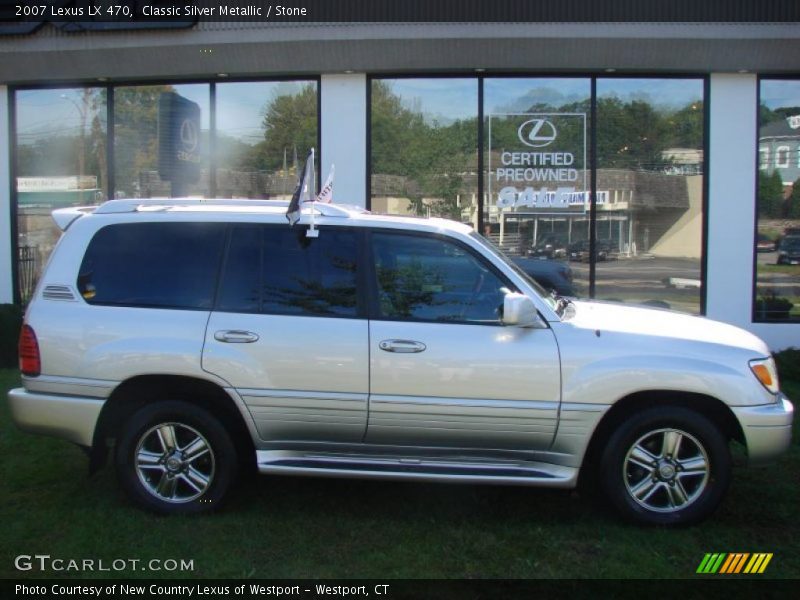 Classic Silver Metallic / Stone 2007 Lexus LX 470