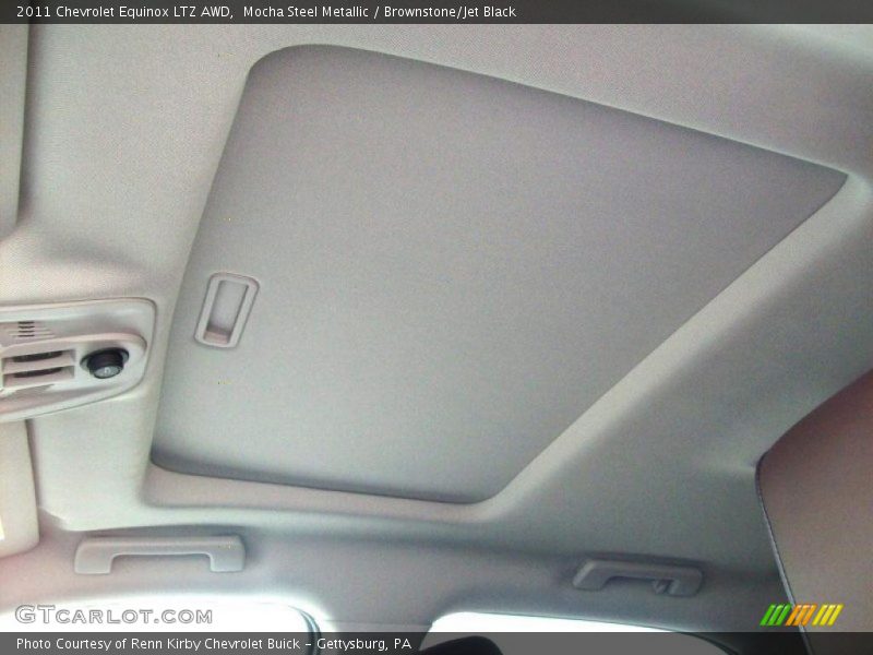 Mocha Steel Metallic / Brownstone/Jet Black 2011 Chevrolet Equinox LTZ AWD