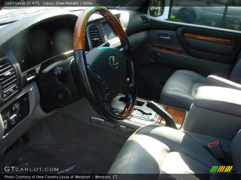 Classic Silver Metallic / Stone 2007 Lexus LX 470