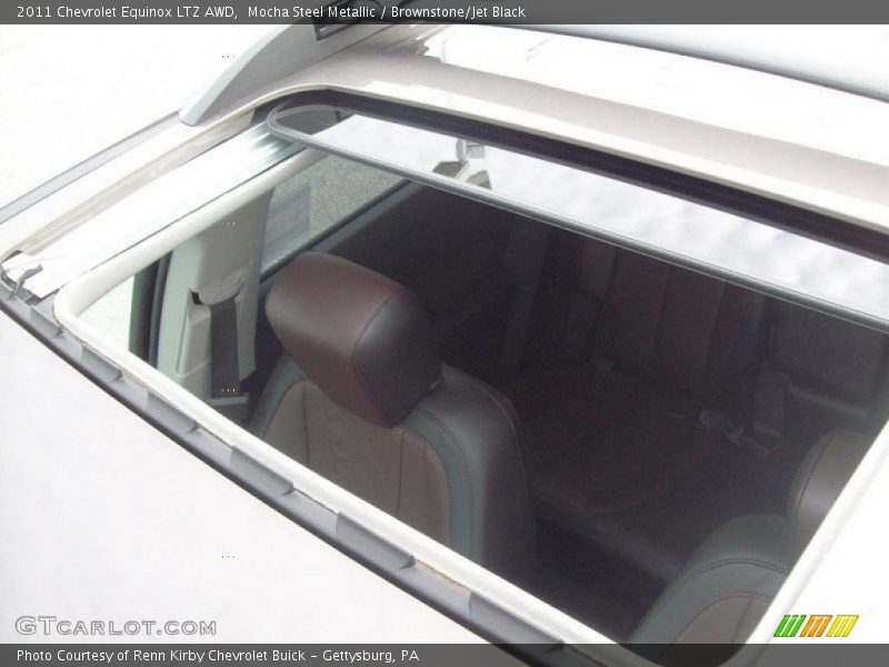 Mocha Steel Metallic / Brownstone/Jet Black 2011 Chevrolet Equinox LTZ AWD