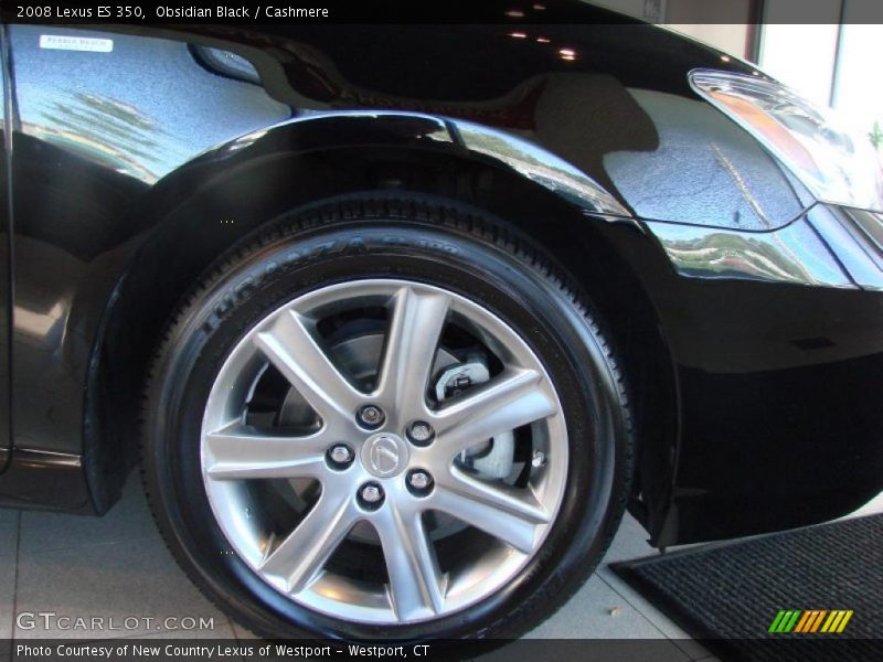 Obsidian Black / Cashmere 2008 Lexus ES 350