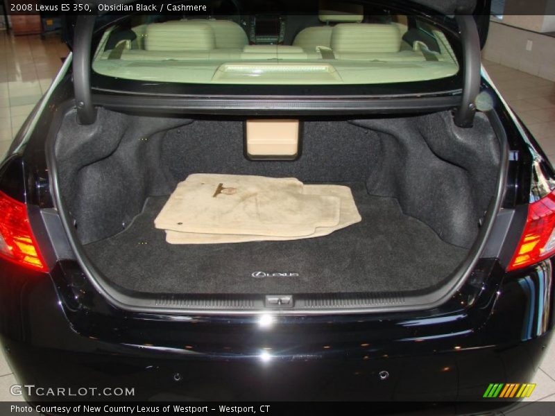 Obsidian Black / Cashmere 2008 Lexus ES 350