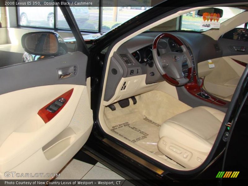 Obsidian Black / Cashmere 2008 Lexus ES 350