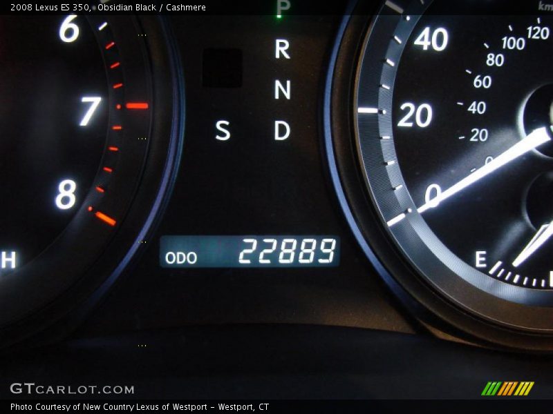 Obsidian Black / Cashmere 2008 Lexus ES 350
