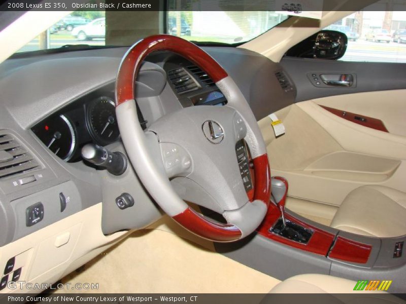 Obsidian Black / Cashmere 2008 Lexus ES 350