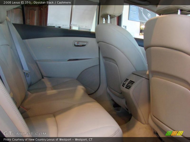 Obsidian Black / Cashmere 2008 Lexus ES 350