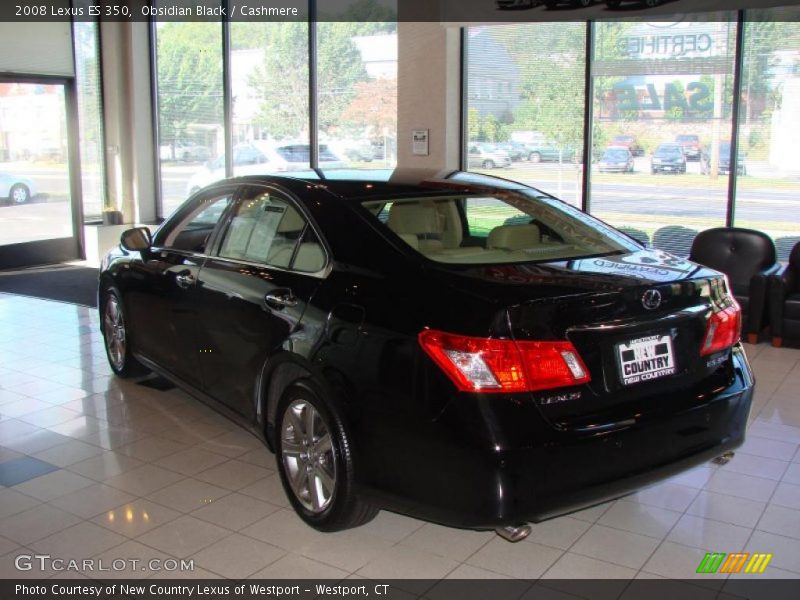 Obsidian Black / Cashmere 2008 Lexus ES 350