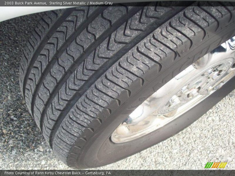 Sterling Silver Metallic / Medium Gray 2003 Buick Park Avenue