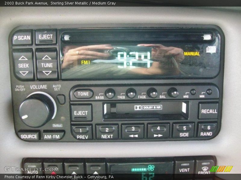 Sterling Silver Metallic / Medium Gray 2003 Buick Park Avenue