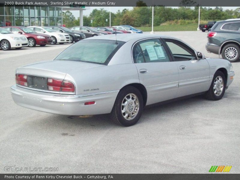 Sterling Silver Metallic / Medium Gray 2003 Buick Park Avenue