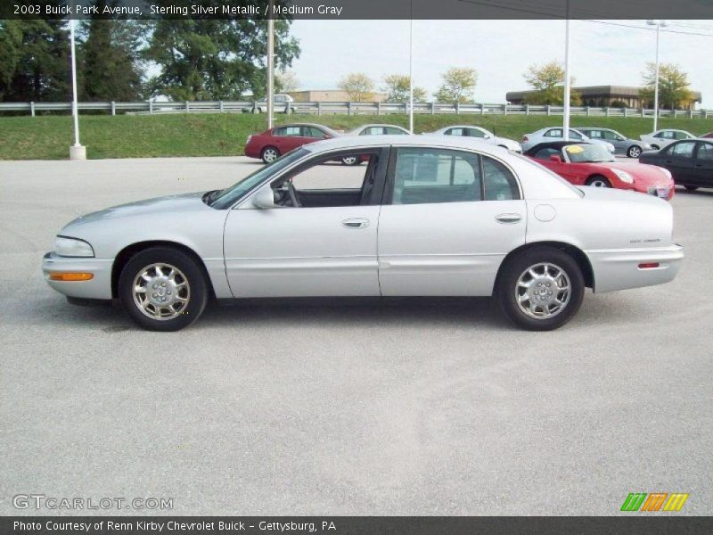 Sterling Silver Metallic / Medium Gray 2003 Buick Park Avenue