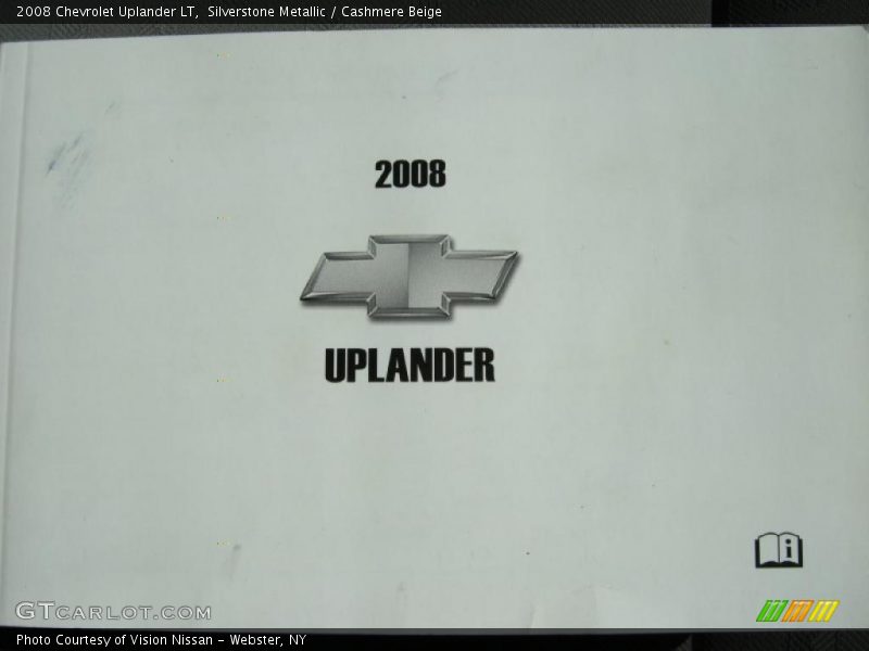 Silverstone Metallic / Cashmere Beige 2008 Chevrolet Uplander LT