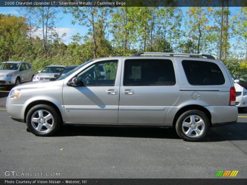 Silverstone Metallic / Cashmere Beige 2008 Chevrolet Uplander LT