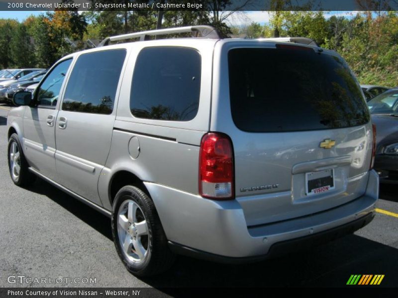 Silverstone Metallic / Cashmere Beige 2008 Chevrolet Uplander LT