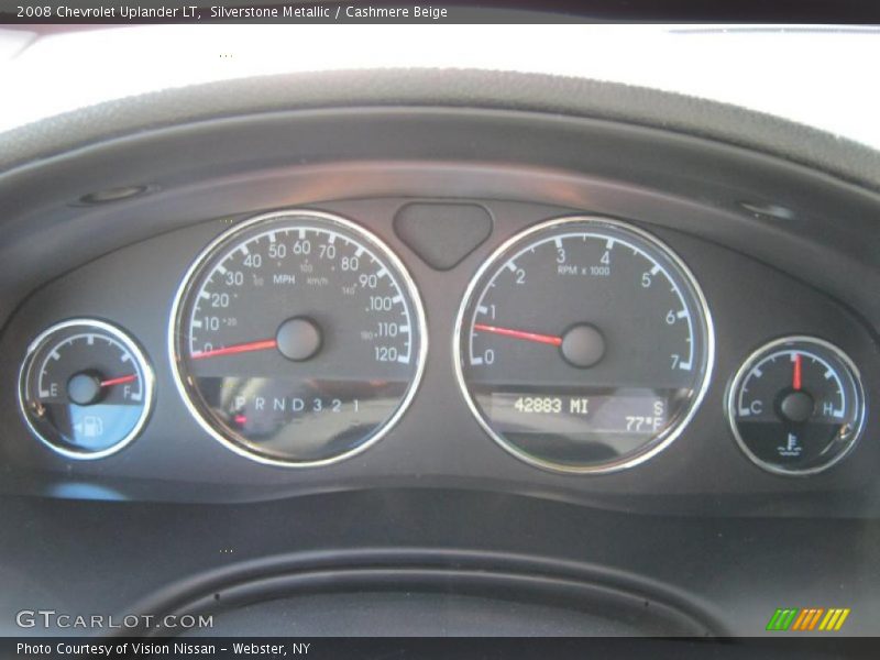 Silverstone Metallic / Cashmere Beige 2008 Chevrolet Uplander LT