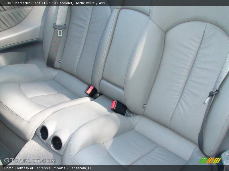 Arctic White / Ash 2007 Mercedes-Benz CLK 550 Cabriolet
