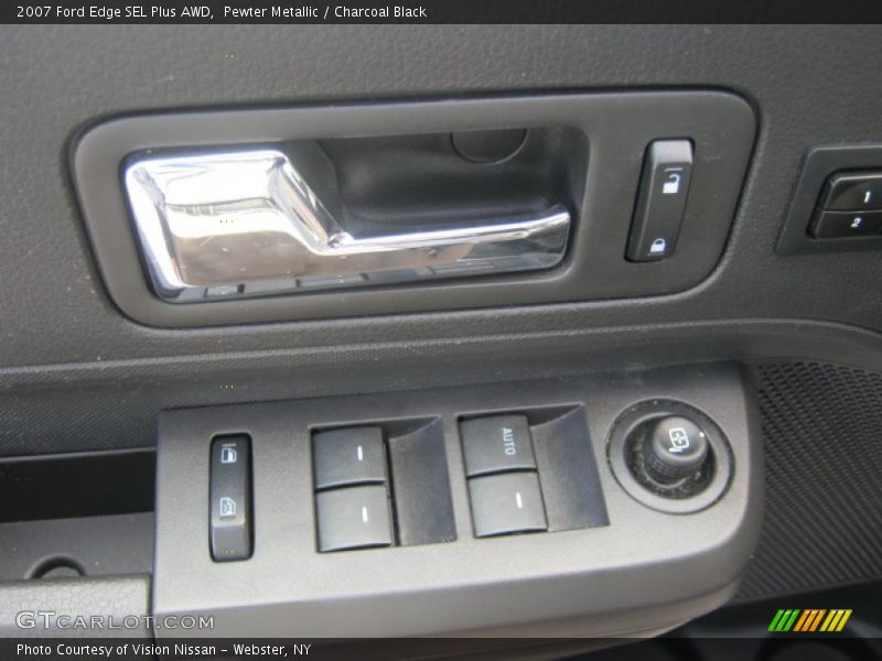 Pewter Metallic / Charcoal Black 2007 Ford Edge SEL Plus AWD